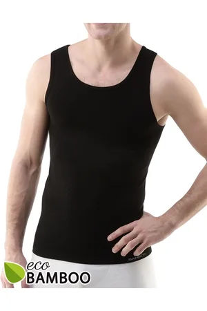 Gina Bambusový nátělník 58008P Barva/Velikost: černá / L/XL