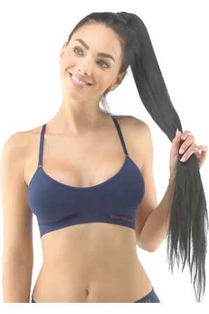 Gina Podprsenka sportovní s vycpávkami 07020P Barva/Velikost: lékořice, tomato / L/XL