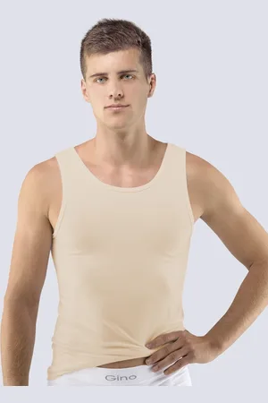 Gina Výhodné balení 5 kusů - Tílko - bezešvé 58005P Barva/Velikost: tělová / XL/XXL