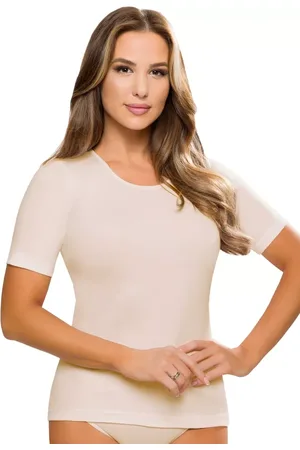 Emilia Lay Dámské hladké tričko Nina Barva/Velikost: tělová / S/M