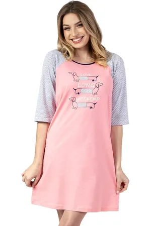 Regina Andrew Dámská noční košile 140/43 Barva/Velikost: růžová (pink) / M