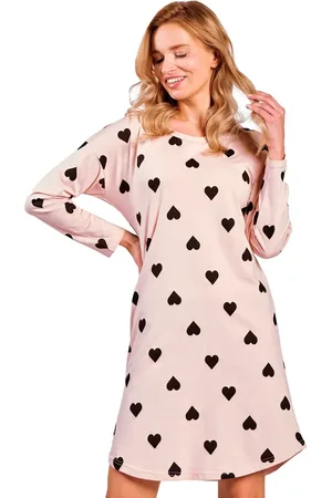 Taro Dámská noční košile Hannah 3207/41 Barva/Velikost: růžová (pink) / L