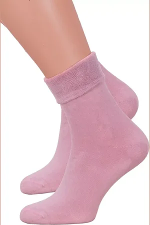 Steven Dámské froté ponožky 110/013 Barva/Velikost: růžová (pink) / 35/37