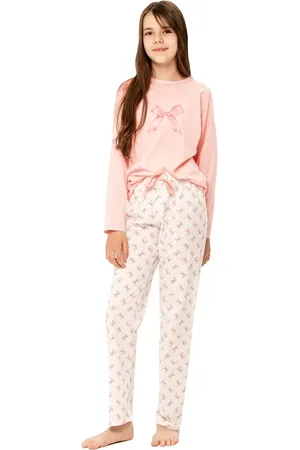 Taro Dívčí pyžamo Riley 3286/41 Barva/Velikost: růžová (pink) / 146