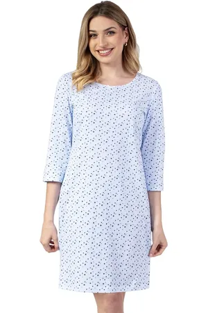 Regina Andrew Dámská noční košile 143/42 Barva/Velikost: modrá / L