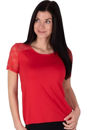 Babell Dámská halenka Odetta BASIC Barva/Velikost: červená / XS/S