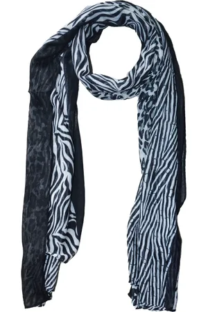Charme Dámská lehká šála 100x180 cm vzor tygr a zebra barva viz foto