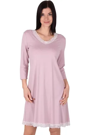 Babella Dámská noční košile Dana růžová Barva/Velikost: růžová (pink) / S