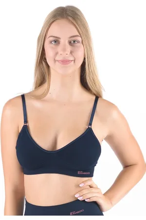 Gina Výhodné balení 5 kusů - Podprsenka sportovní s vycpávkami 07021P Barva/Velikost: lékořice, tomato / L/XL