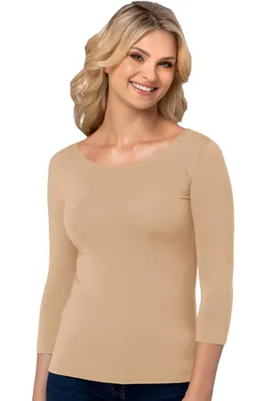 Babell Dámské tričko Manati BASIC Barva/Velikost: béžová tmavá / M/L
