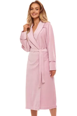 L -  L Dámský župan Classic puder Barva/Velikost: růžová světlá / M/L