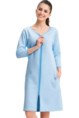 Luna Dámský župan 214/91 Barva/Velikost: modrá / L/XL