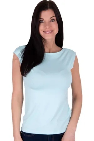 Babell Dámské tílko široká ramínka Indi Long Edition II Barva/Velikost: zelená mint / XL/XXL