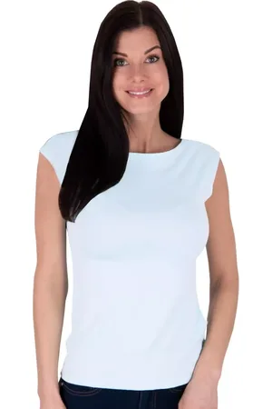 Babell Dámské tílko široká ramínka Indi Long Edition II Barva/Velikost: bílá / XS/S