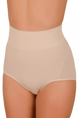 Hanna Style Dámské stahující bezešvé kalhotky vzor 06-47 Barva/Velikost: tělová / S/M