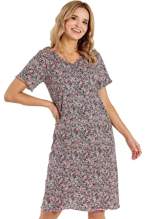 Taro Dámská noční košile Amara 3094 – Styl & pohodlí Barva/Velikost: černá / L
