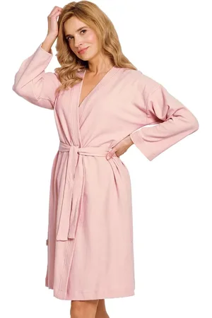 Taro Dámský župan 3351 – Pro každodenní komfort a styl. Barva/Velikost: růžová (pink) / S/M
