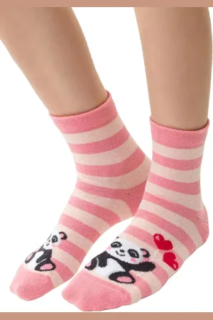 Steven Dívčí klasické ponožky 014d/472 Barva/Velikost: růžová (pink) / 26/28