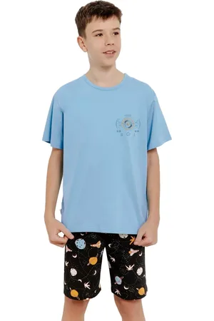 Taro Chlapecké pyžamo Spencer 3403 – Styl & pohodlí Barva/Velikost: modrá světlá / 146