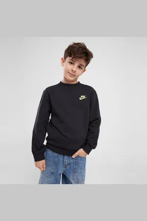 Nike Mikina K Nsw Club Flc Crew Ls Lbr B