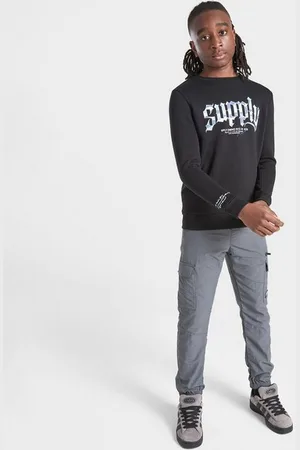 Supply & Demand Supply&demand Mikina Hydro Crew Blk