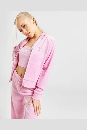 Juicy Couture Mikina Rozepínací S Kapucí Dmnt Pink