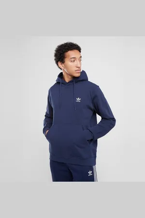 adidas Mikina S Kapucí Tref Ess Hd Pl Ink