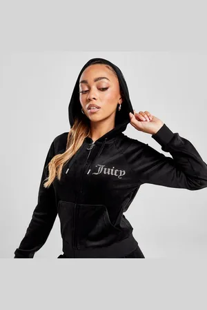 Juicy Couture Mikina Rozepínací S Kapucí Dmnt Blk
