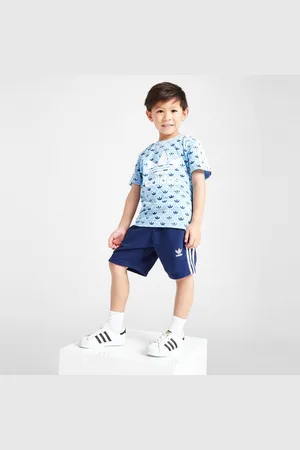 adidas Souprava Mono Aop Tee Blu B