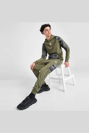 adidas Kalhoty Bos Camo Jog Olv/blk B