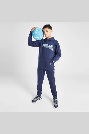 Jordan Mikina S Kapucí Colg Patch Oh Nvy/blu B