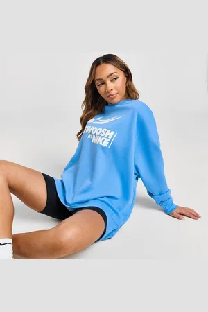 Nike Mikina W Nsw Flc Os Crew Gls