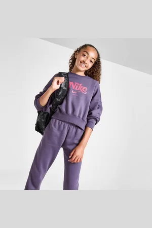 Nike Mikina G Nsw Trend Flc Crp Crew Girl