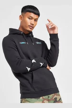 Supply & Demand Mikina S Kapucí Fusa Hd Blk