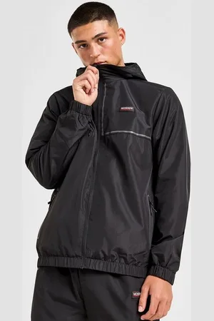 McKenzie Mikina S Kapucí Castle Wvn Jkt Blk-Blk