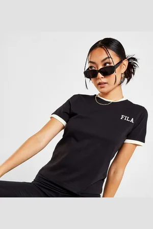 Fila Tričko Slim Ringer T Blk/wh