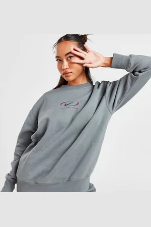 Nike Mikina Nsw Phnx Flc Os Crew Prnt Sw