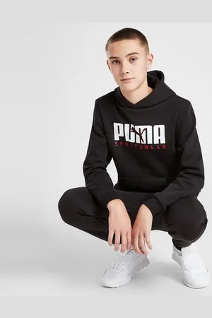 PUMA Mikina S Kapucí Key Graphic Hoodie B Fl
