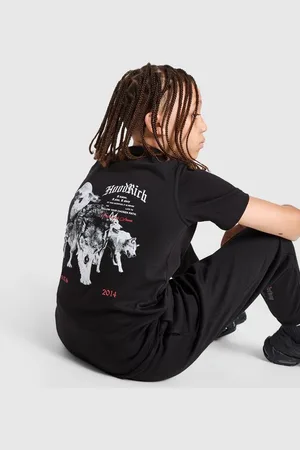Hoodrich Tričko Gothic Tee Blk/