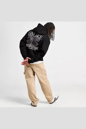 Unlike Humans Mikina S Kapucí Global Hd Blk-Blk Sweatshirt