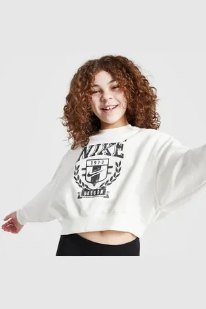 Nike Mikina G Nsw Trend Flc Crp Crew Girl