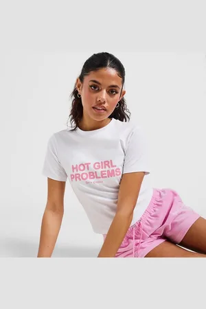 Juicy Couture Tričko Hot Girl T Wht/pnk