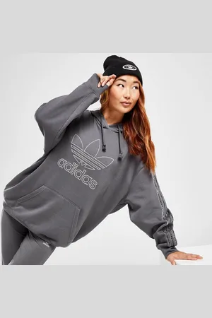 adidas Mikina S Kapucí Outline Oh Hd Gry/gry 45