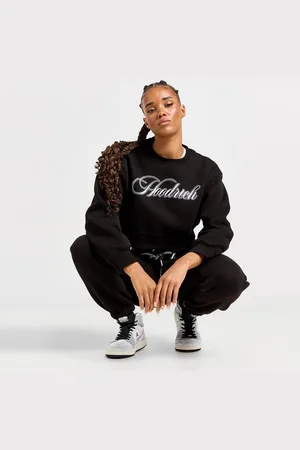 Hoodrich Mikina Figure Crew Blk
