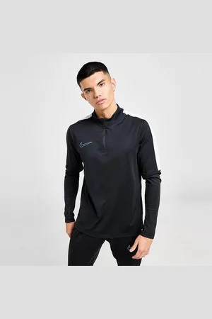 Nike Mikina Rozepínací Acad 1/4 Zp Blk/cact Sweatshirt