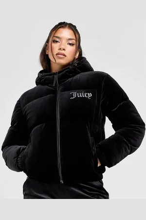 Juicy Couture Bunda Zimní Dmnt Vlr Jkt Blk