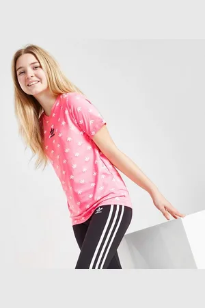 adidas Tričko (G)Aop Trf Tee Pnk/wht