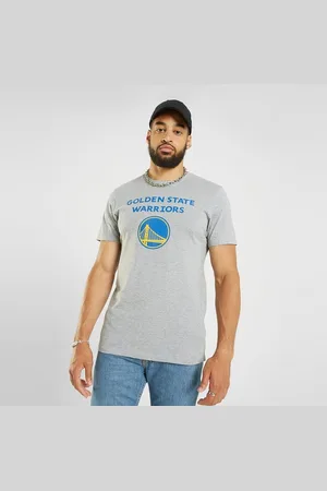 New Era Tričko Ss Nba Logo Golden State Warriors Light Grey