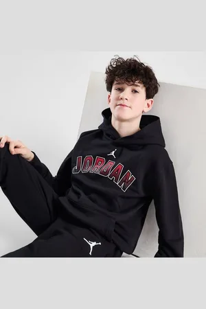 Jordan Mikina S Kapucí Fade Colg Oh Blk/rd B
