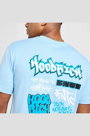 Hoodrich Tričko Graffiti Tee Sky